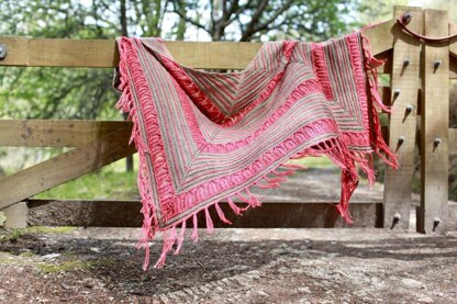 Pōhutukawa Shawl