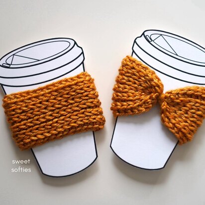 Faux Knit Coffee Sleeve