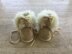 Baby Girl Faux Fur Top Booties