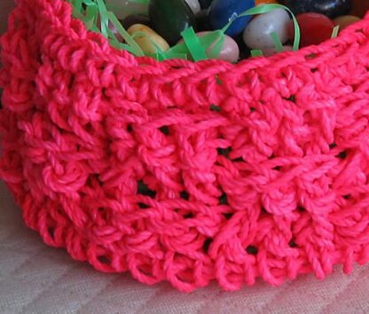 Crochet Easter Basket