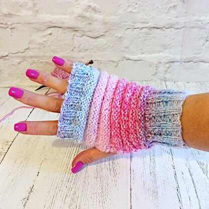 Fun Fabulous Fingerless Gloves