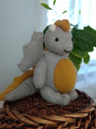 Dragon knitting pattern