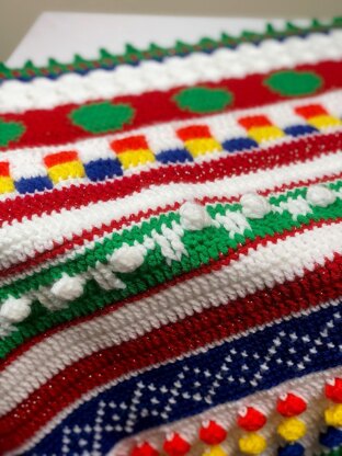 "Ugly Christmas Sweater" Blanket