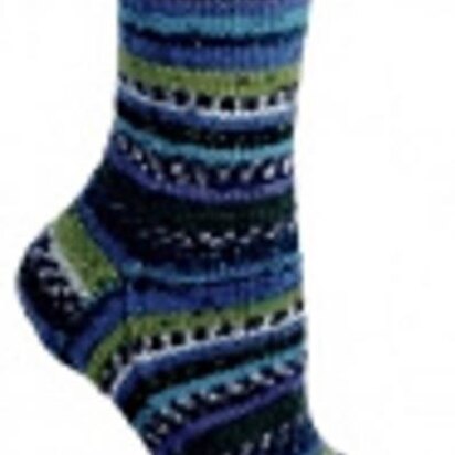 Basic Sock Pattern in 8 sizes by Double Diamond Knits