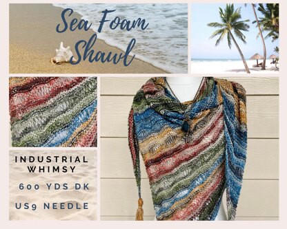 Sea Foam Shawl