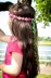 Summer Girl - crocheted headband