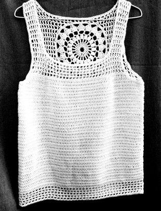 Mandala Vest Top