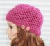 Knitting Pattern ladies hat beanie UK & USA Terms #12