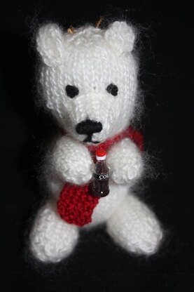 Teeny Tiny Polar Bear Christmas Ornament