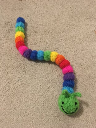 Rainbow caterpillar