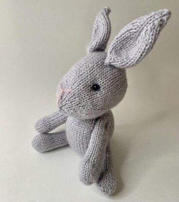 Rabbit knit toy