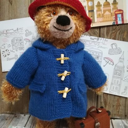 Knitted Paddi bear