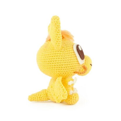 Yellow Dragon Amigurumi