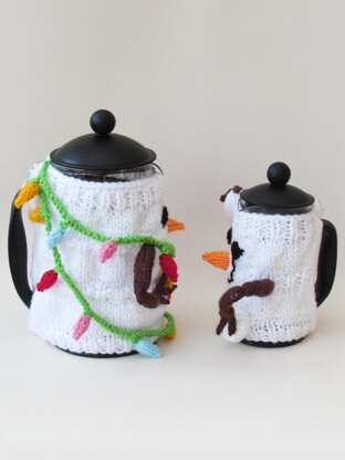 Snowmen Cafetiere Cosies