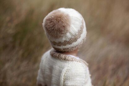 Little Timothy's Hat and Cardigan Set