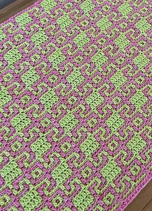 Square Route Placemat Mosaic