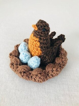 Spring Robin Bird Set