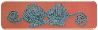 Mermaid Tail and Shell Bikini with Ruffles