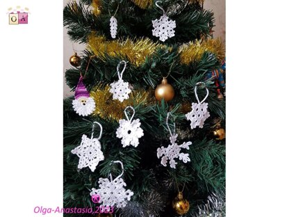 Christmas crochet decor