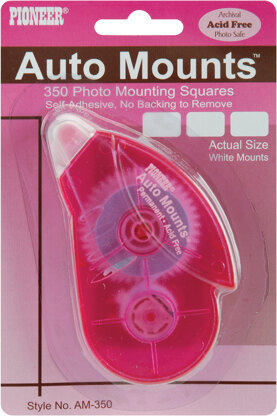 Pioneer Auto Mounts Permanent Mounting Square Roller 350/Pkg - 310567