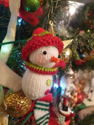 Snowman Tree Ornament