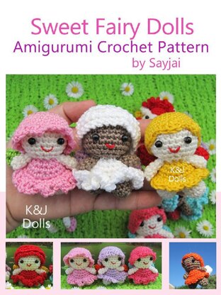 Sweet Fairy Dolls Amigurumi Crochet Pattern