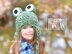 Pistachio the Frog Hat