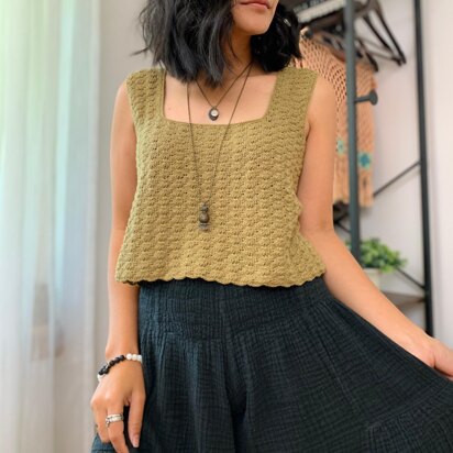 Shell Stitch Top