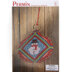 Permin Snowman Ornament Cross Stitch Kit - 7cm x 8cm