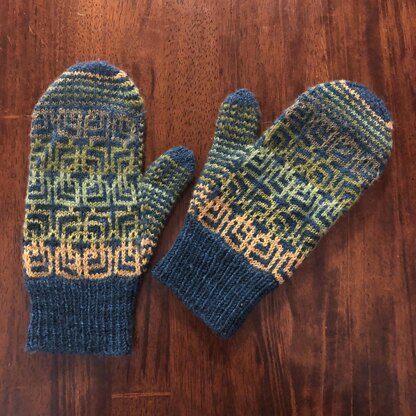 Interconnected Mittens