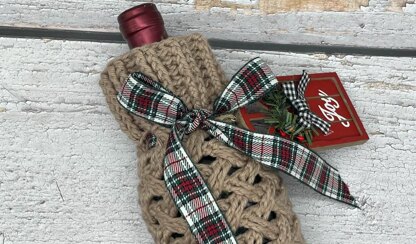 Nordic Wine Bottle Cozy