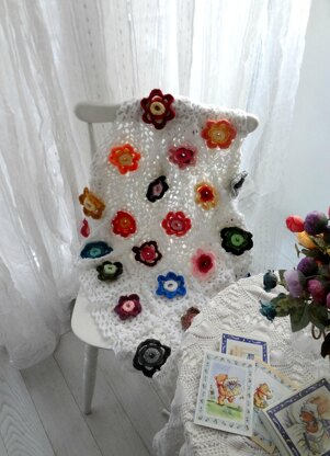 Spring Flower Blanket