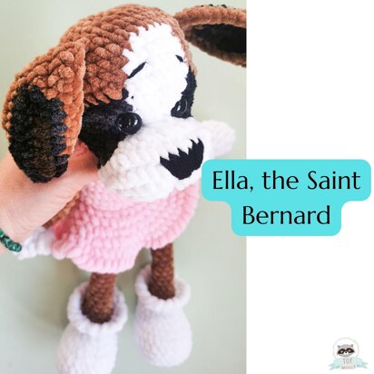 Ella, the Saint Bernard