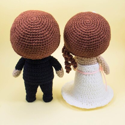 Bride and Groom Amigurumi