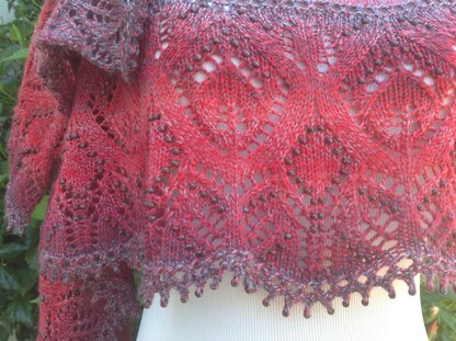 Cinnabar Shawl