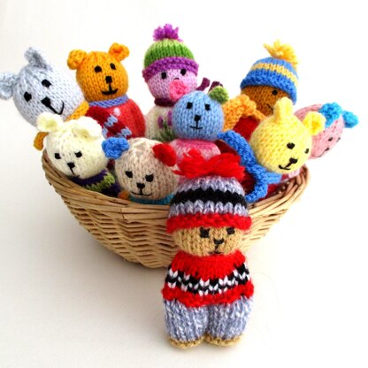 Quick to Knit Bears