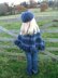 "Storm" Child/Adult Poncho with Matching Beret