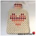 Granny Heart Hot Water Bottle Cover