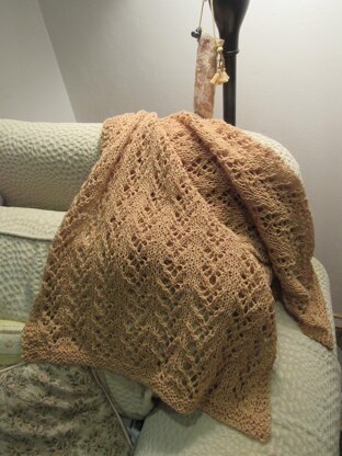 Terra Cotta Garden Shawl