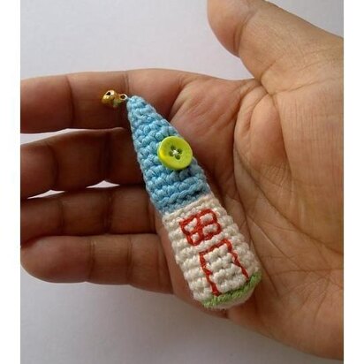 Crochet Garden Fairy House Pattern Miniature