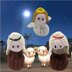 Knitivity Ferrero Cosies - Shepherds and Angel
