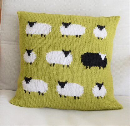 Flock of Sheep Cushion (Aran)