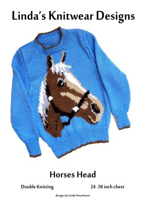 Horse's head sweater