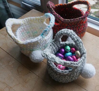 Bunny Basket to Crochet
