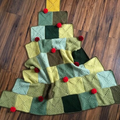Christmas Tree Blanket