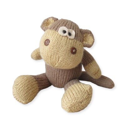 Max the Monkey - knitting pattern