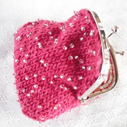 Grace beaded coin purse