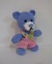 Mini Knitkinz Blue Bear