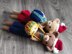 Christmas Bear Benjamin and Bella Drum Gift Crochet Amigurumi pattern