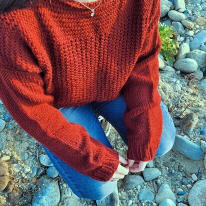 Sand and Wine Sweater